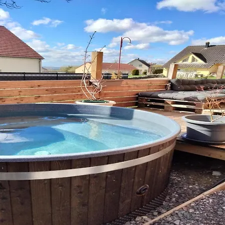Ferienhaus Near Dabo Rock With Finnish Spa, Cleaning Included Wintersbourg